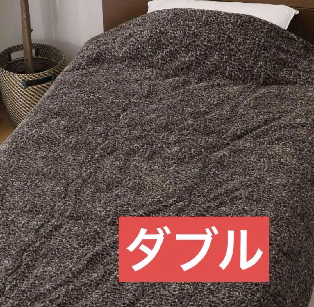 ダブル＞ ロマンス岩盤浴 天然鉱石の蓄熱効果　あったかやわらか ボアふとん