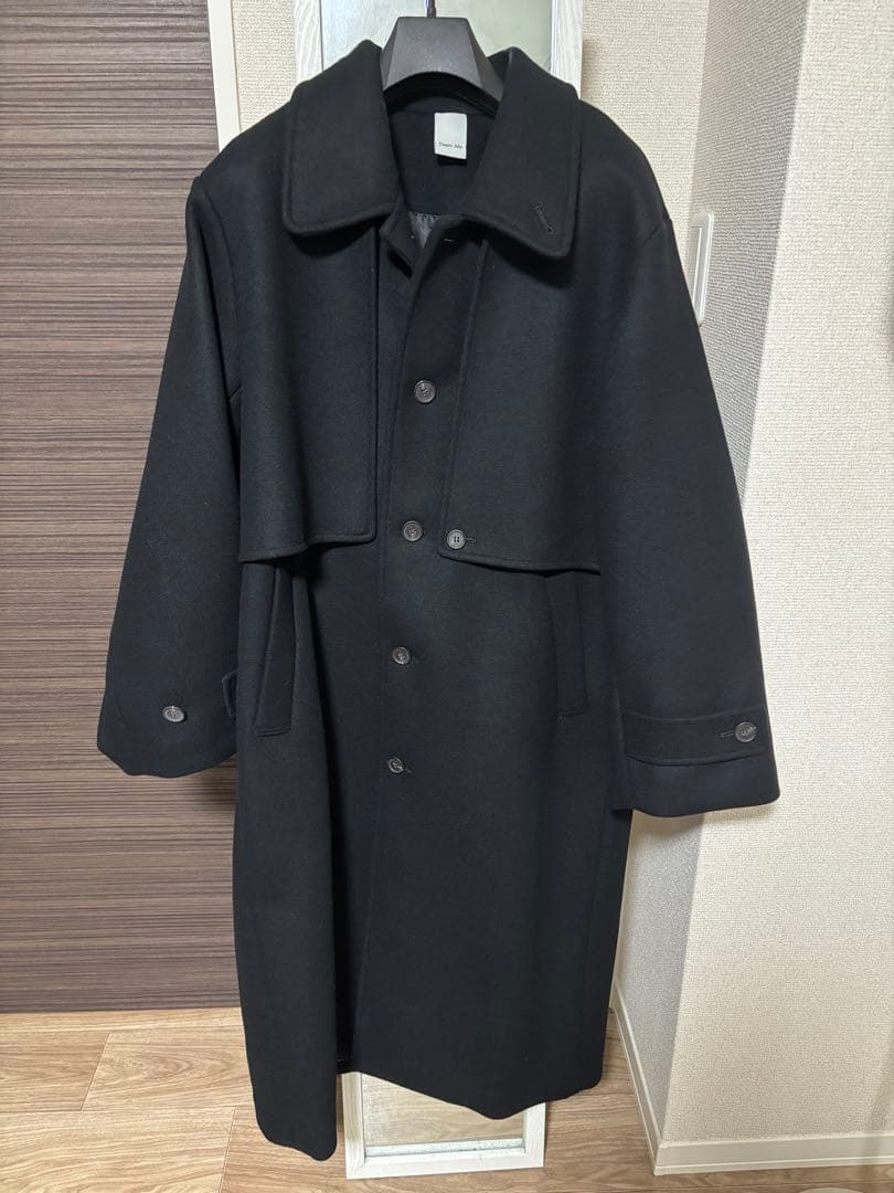 [Casper john] Super140's ステンカラーコート