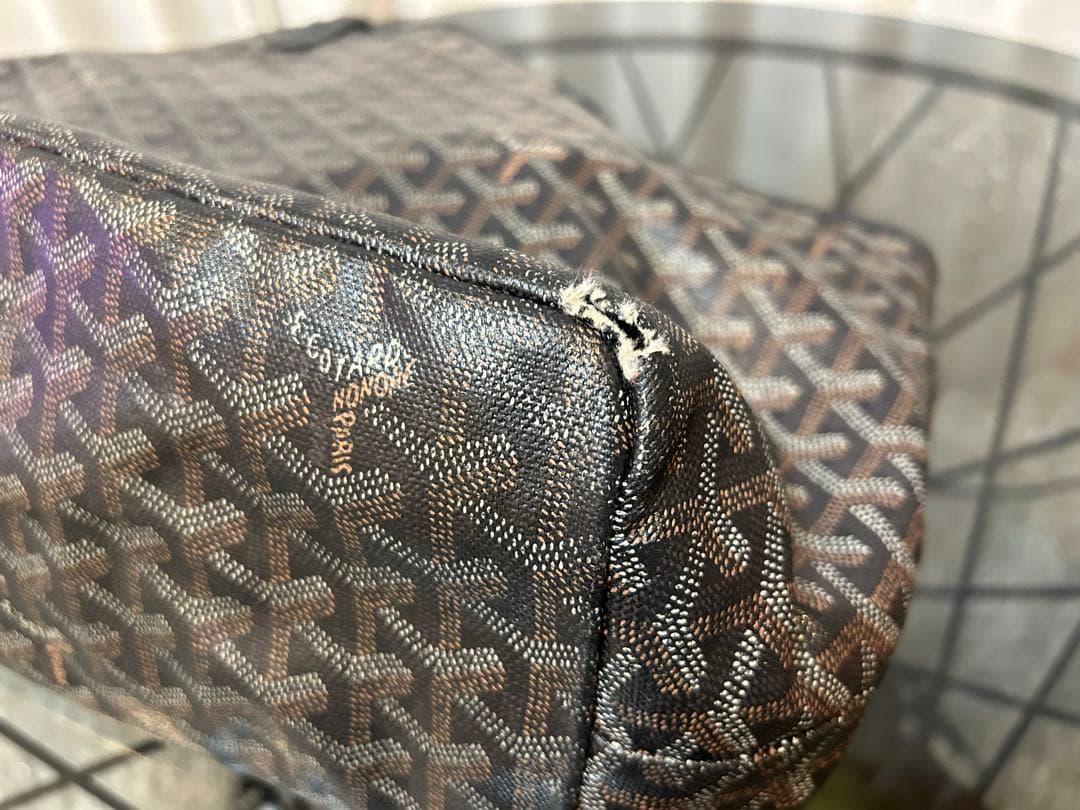 【Akkiy】⭐︎ゴヤール サンルイ PM トートバック【ブラック】