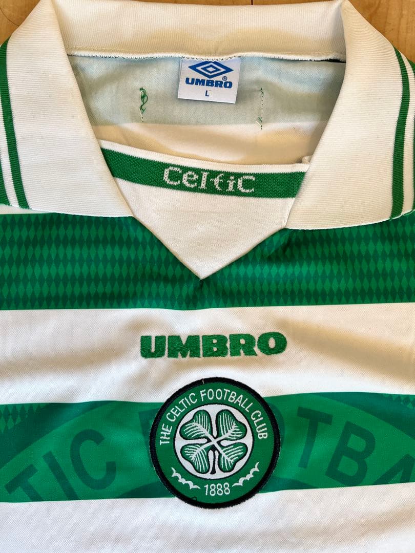 セルティック　アンブロ　ユニフォーム　ゲームシャツ　サッカー