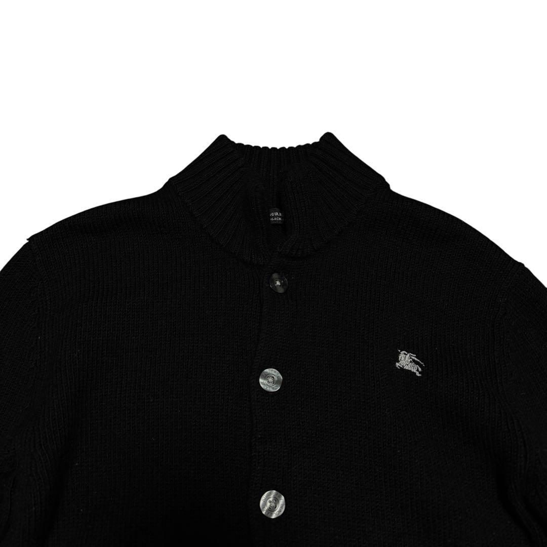 BURBERRY BLACK LABEL イタリア製糸 ニットカーディガン 2