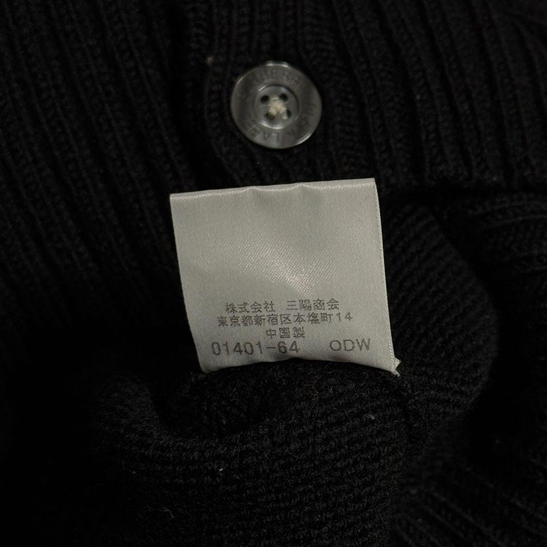 BURBERRY BLACK LABEL イタリア製糸 ニットカーディガン 2