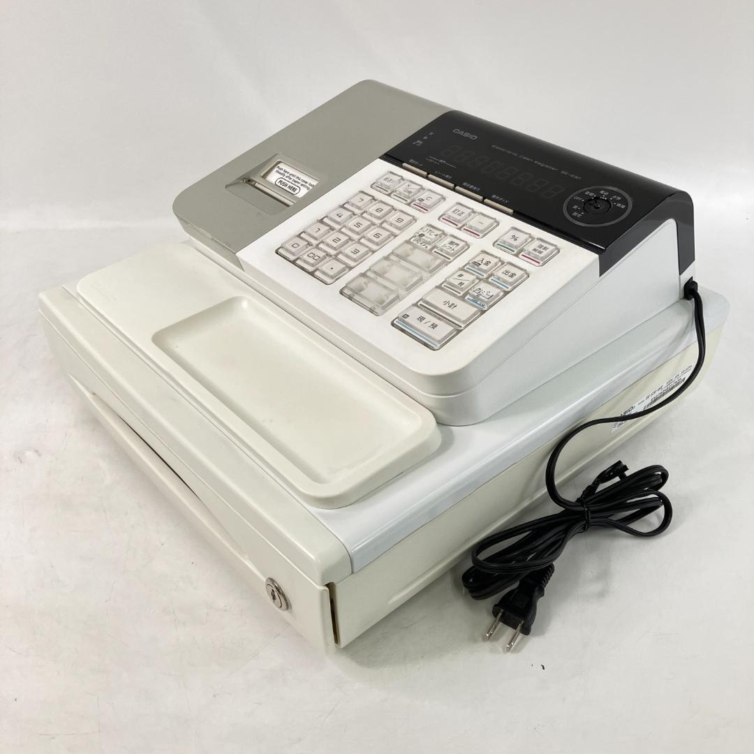 カシオ レジスター 8部門 小型ドロア SE-S30-WE ホワイト