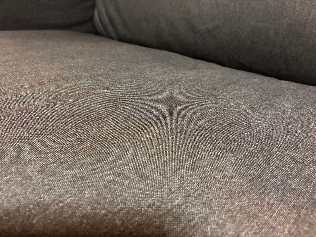 IKEAリーナネス　ダークグレー 2人掛けソファ