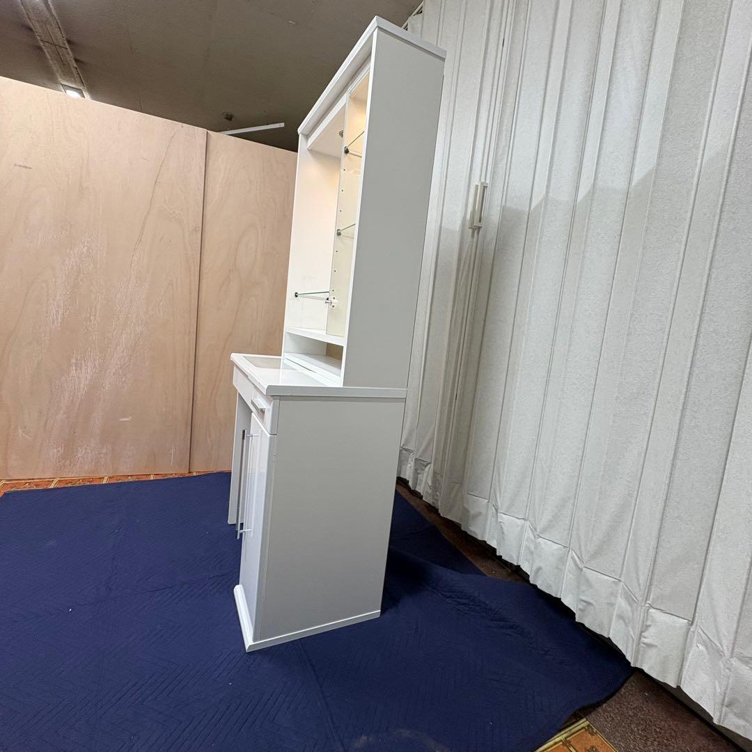 ドレッサー　鏡台　化粧台　ホワイト　木製