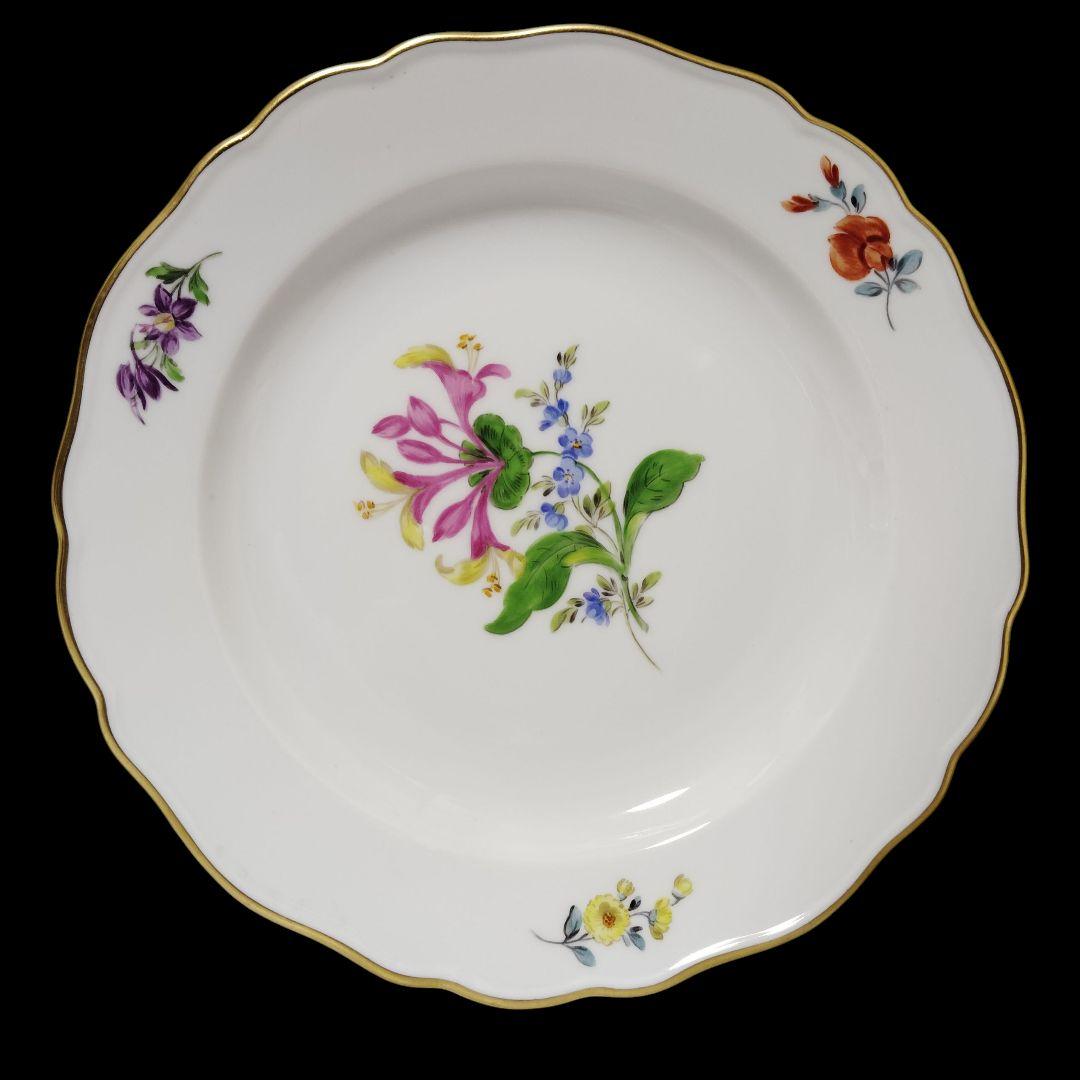 MEISSEN マイセン ベーシックフラワー 二つ花 プレート