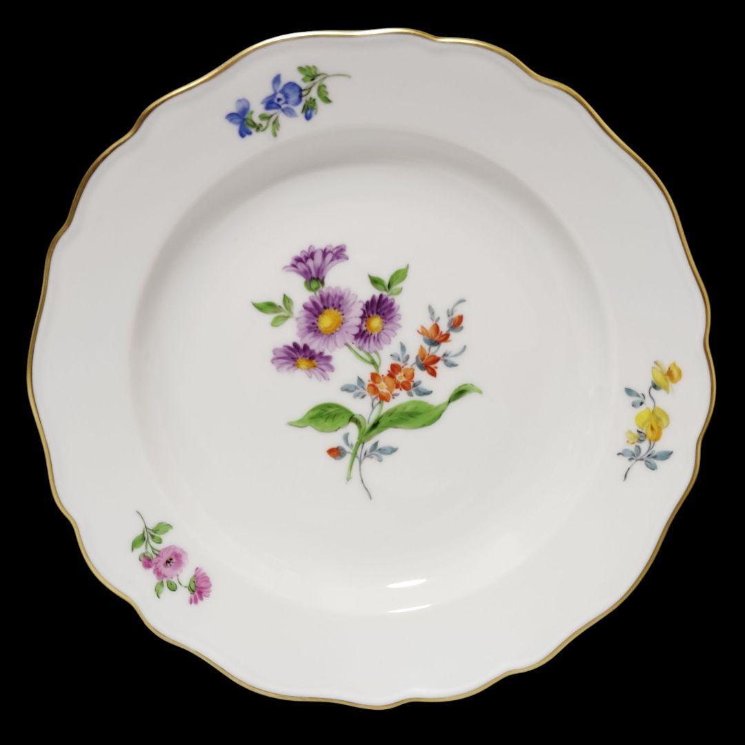 MEISSEN マイセン ベーシックフラワー 二つ花 プレート