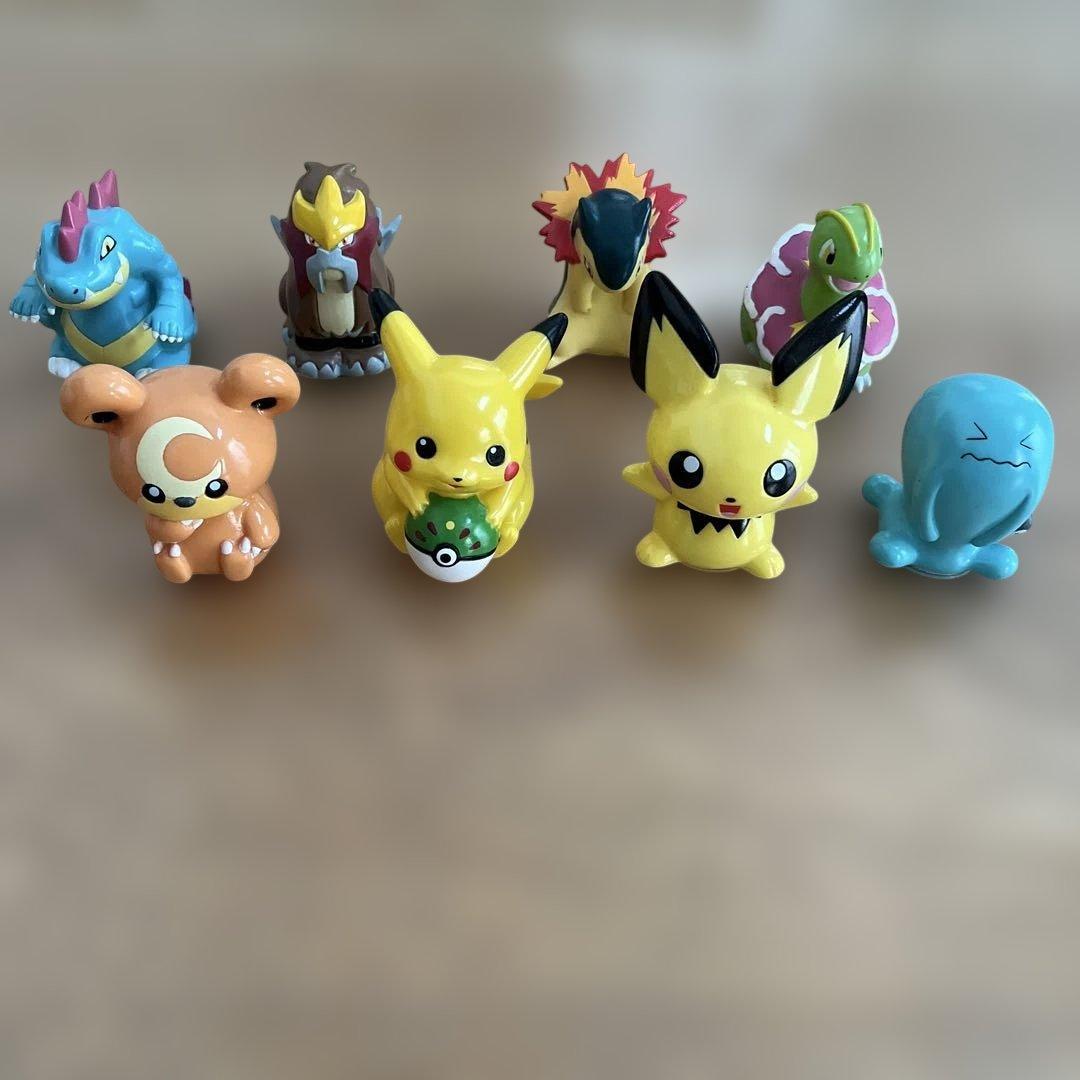 d*2様 ポケモン　ソフビ製貯金箱　8個セット　非売品