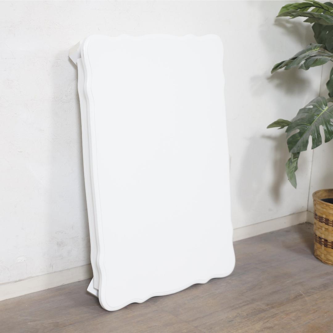 フォロー割【新品】猫脚 アンティーク調 折りたたみ テーブル ホワイト