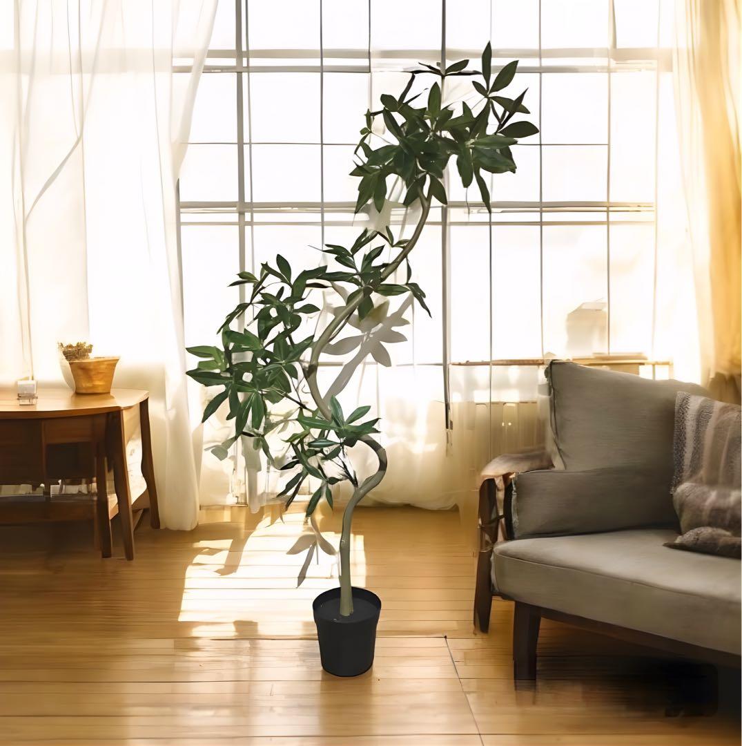 光触媒　人工観葉植物　ウォールグリーン　フェイクグリーン　パキラエレガンス200