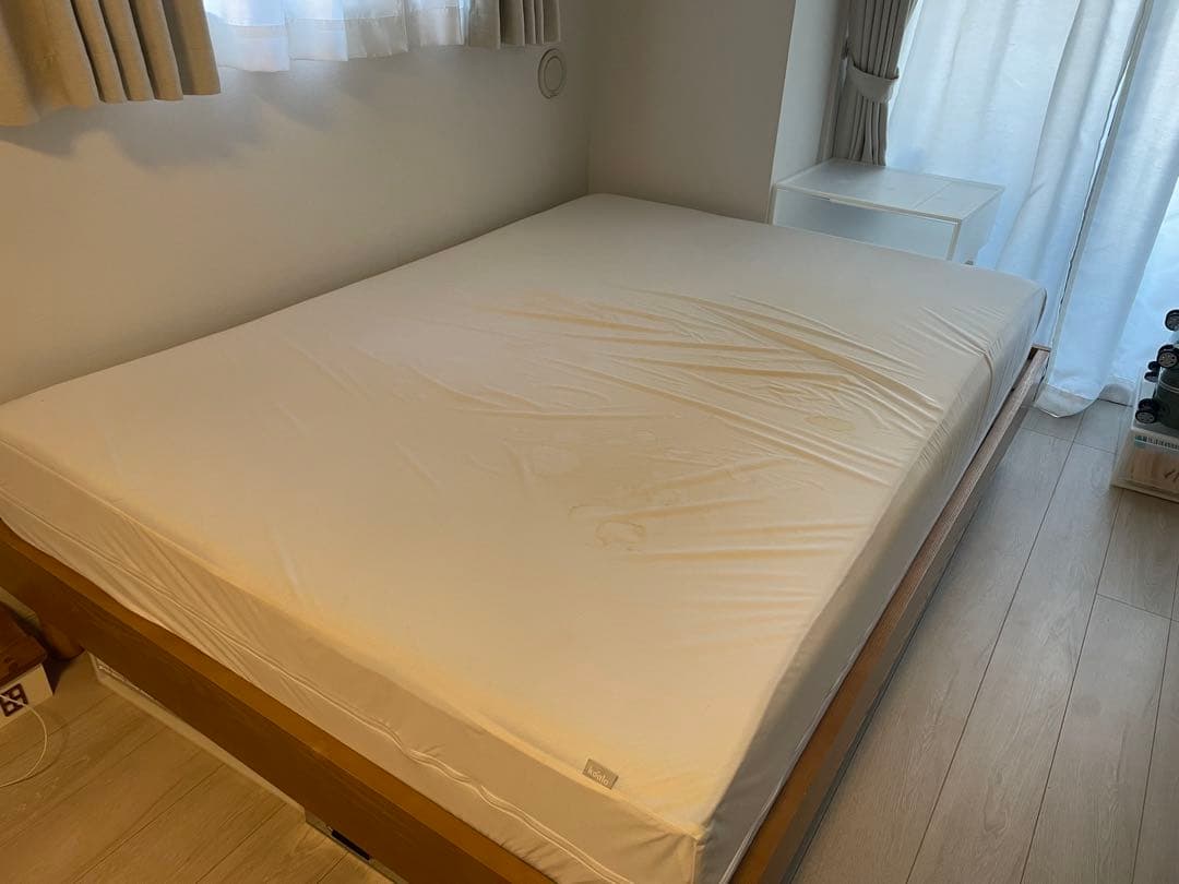 【セット販売】超美品コアラマットレス（ダブル）＋アーバンベットフレーム（ダブル）