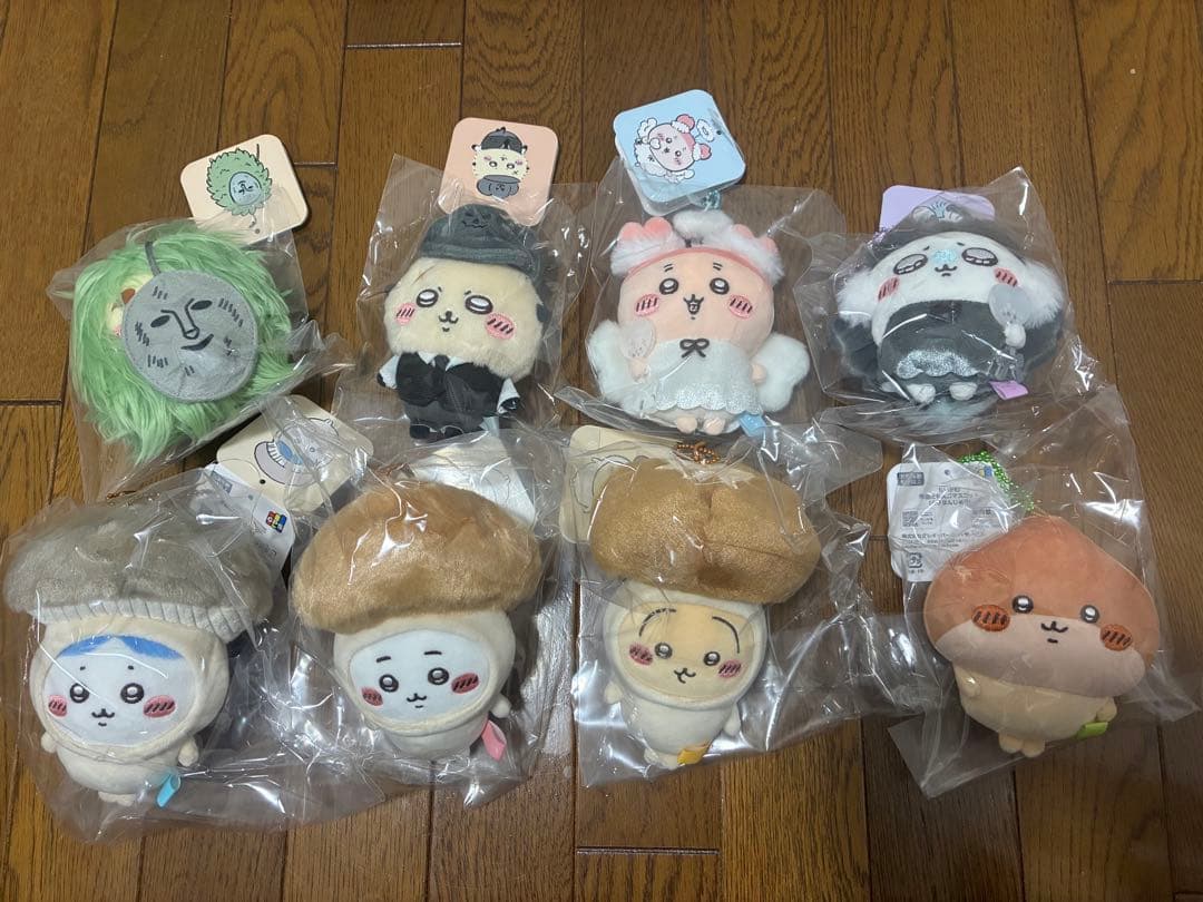 ちいかわ 季節だもん♫ マスコット 8種 コンプリートセット