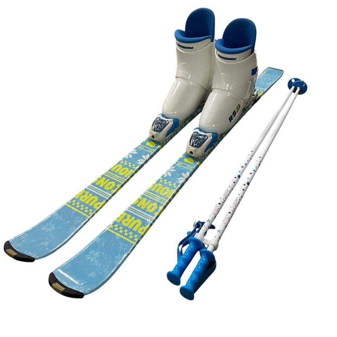 3点♥️PURE CONSCIOUS　ジュニアスキーセット☆ 120cm