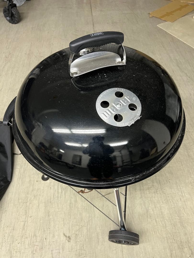 ウェーバー 57cm コンパクトケトル チャコールグリル 温度計付 WEBER