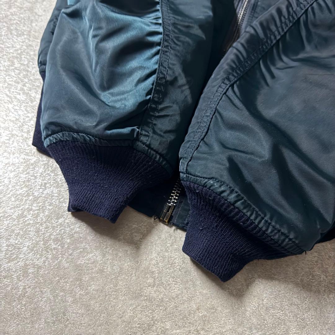 ジャケット・アウター 80s USA alpha type MA-1 flight jacket