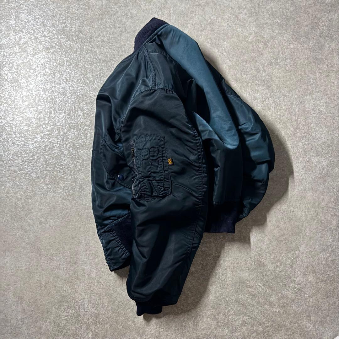 ジャケット・アウター 80s USA alpha type MA-1 flight jacket