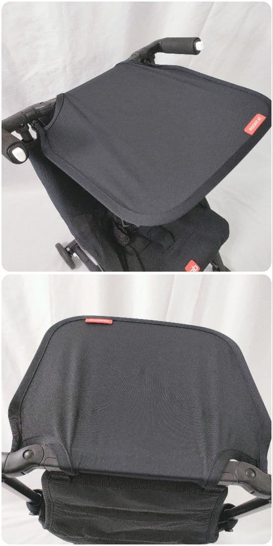 gb ポキット ベビーカー 黒 軽量折りたたみ 移動に便利