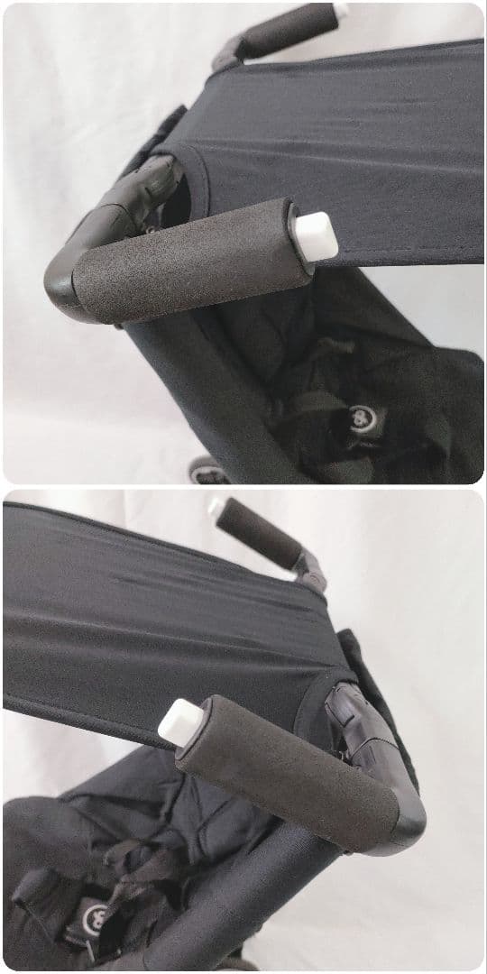 gb ポキット ベビーカー 黒 軽量折りたたみ 移動に便利