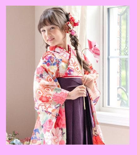 キャサリンコテージ　袴　5点セット　150サイズ　髪飾りと肌襦袢もセット