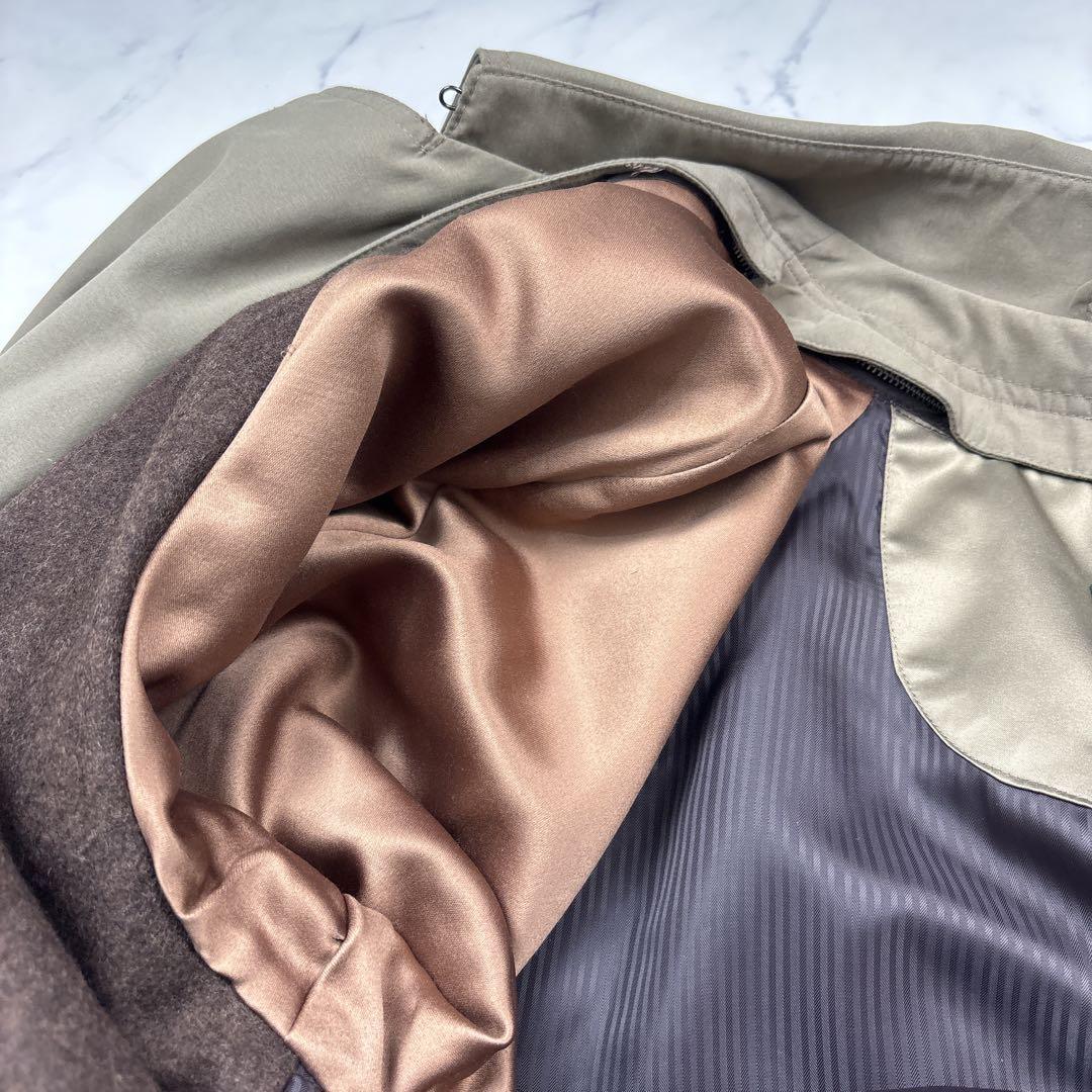 【逸品】ローレンラルフローレン　ロングトレンチコート　ライナー付　XL相当