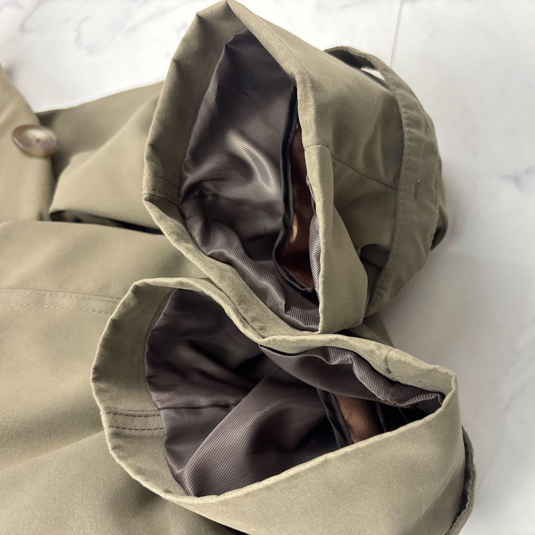 【逸品】ローレンラルフローレン　ロングトレンチコート　ライナー付　XL相当