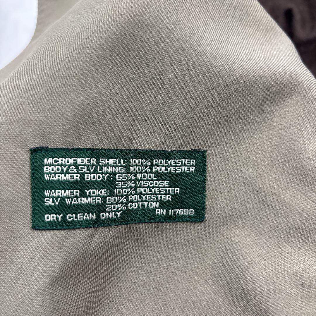 【逸品】ローレンラルフローレン　ロングトレンチコート　ライナー付　XL相当