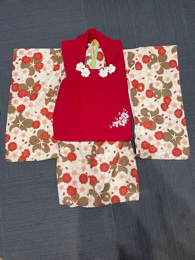 七五三　着物　被布セット　草履スリッポン