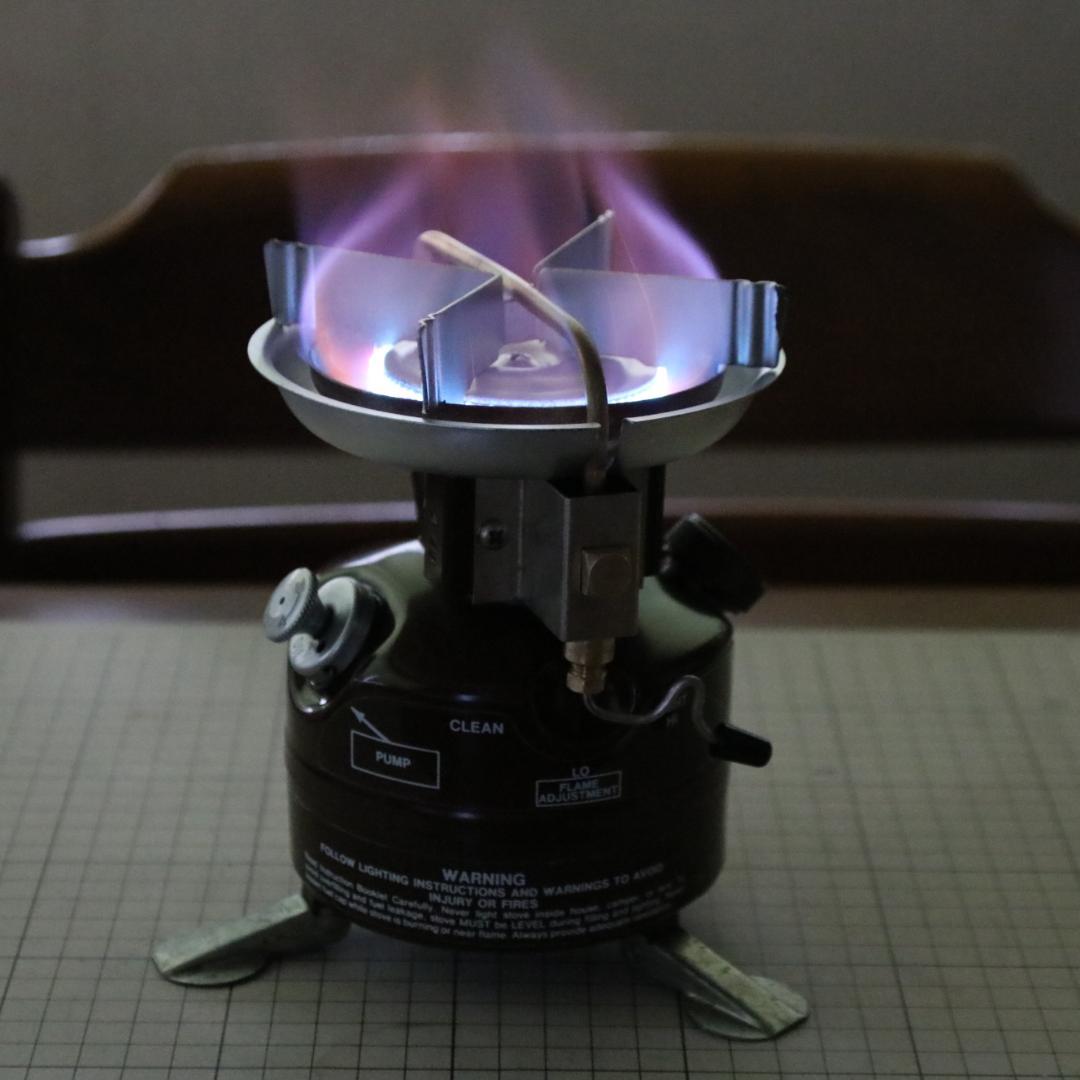 超美品　希少　ヴィンテージ　コールマン 400 茶ピーク１　No.37