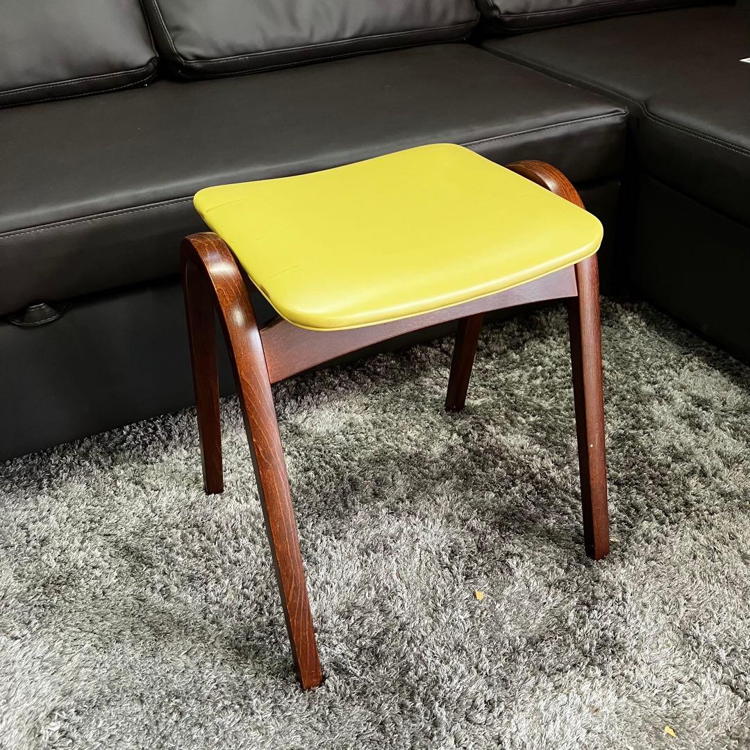 秋田木工　剣持勇 デザイン　スタッキング　スツール②