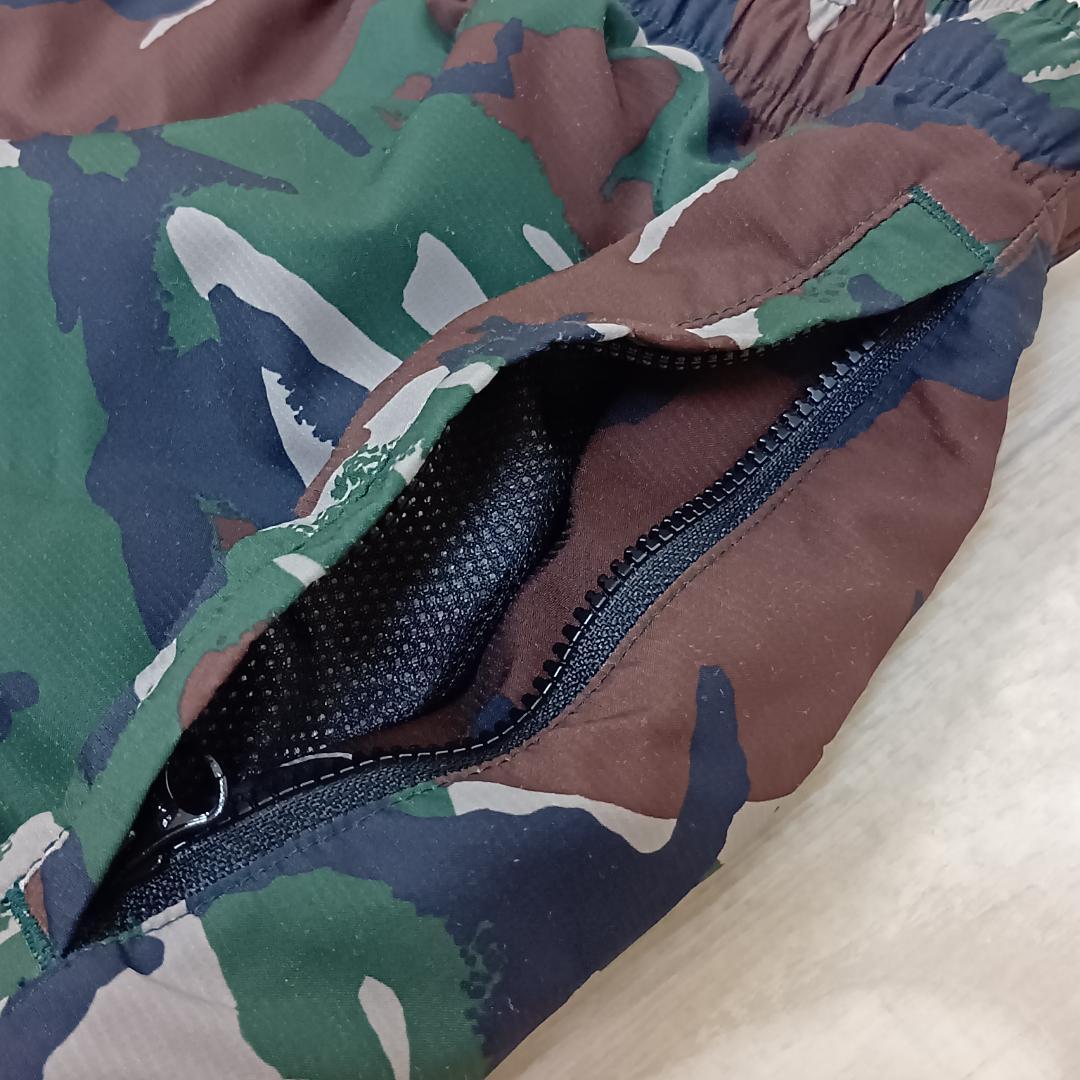 ボーラホリック/イージーパンツ/カモフラ柄/刺繡ロゴ/裾ZIP/SIZE L