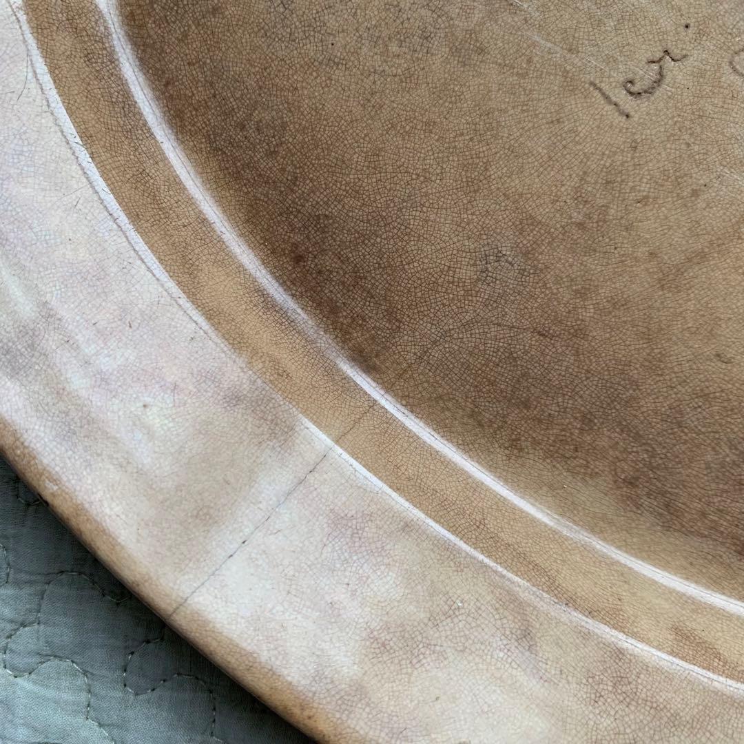 フランスアンティーク　楕円皿