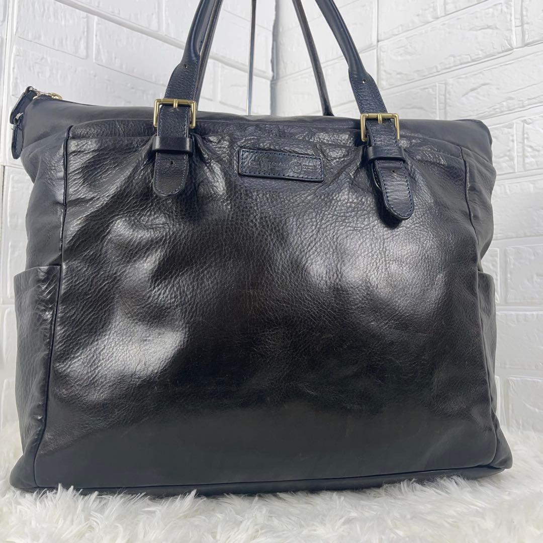 希少近年モデル　美品　フェリージ　トートバッグ　A4 オールレザー　ベルト調節可