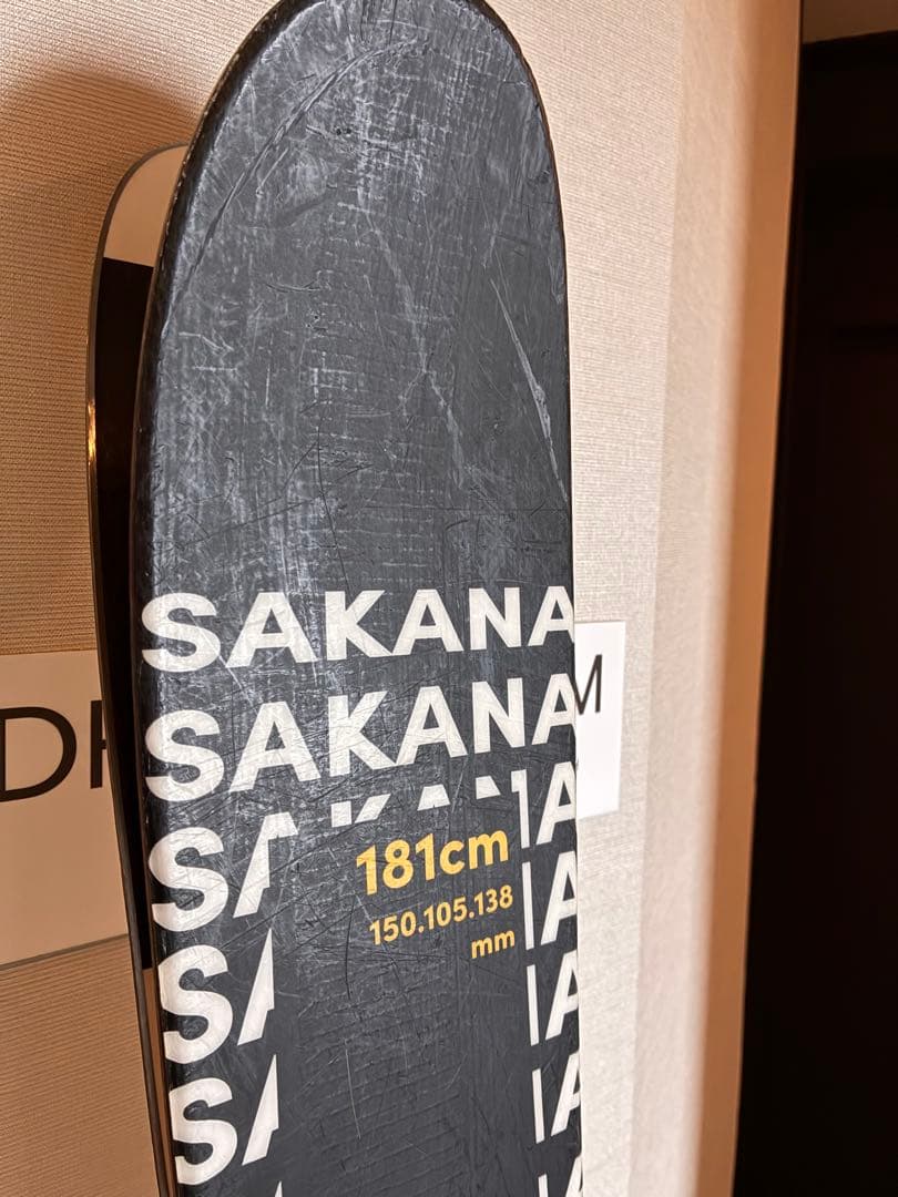 LINE SAKANA スキー板 181cm テレマークNTN