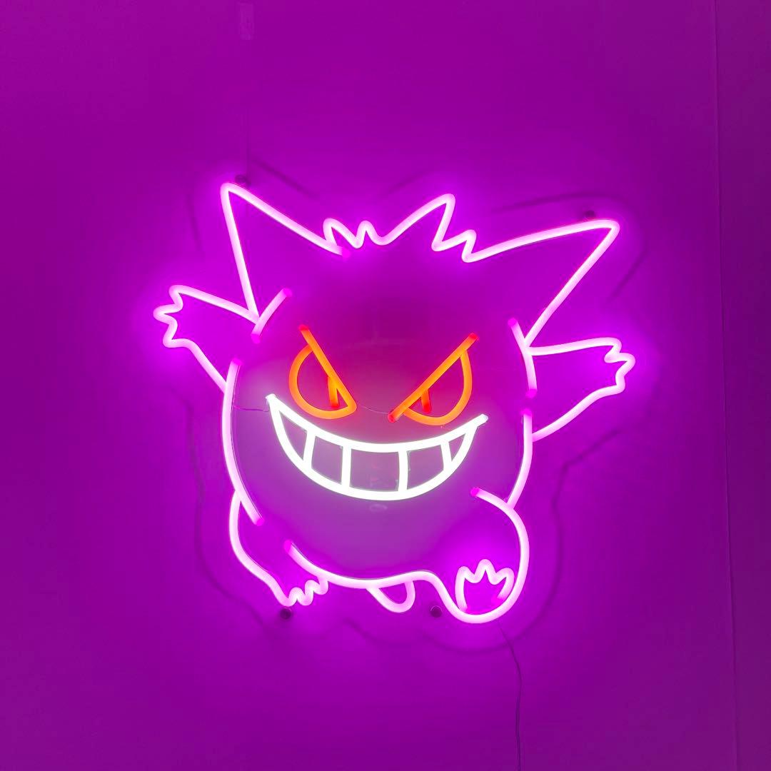 ネオンライト　ポケモン　げんがー