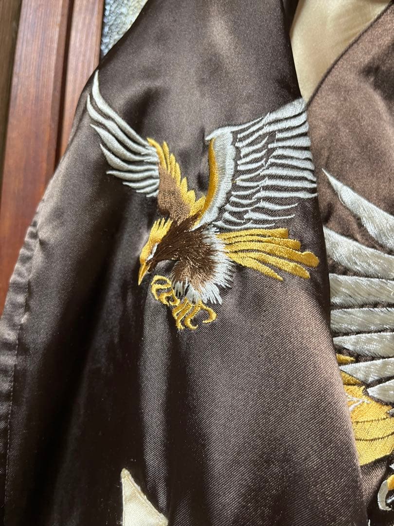 テーラー東洋 ミュータント鷹 リバーシブル スカジャン　Sサイズ