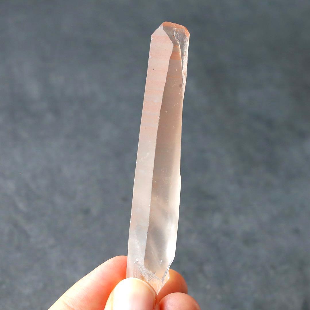 希少！タビー型 ピンクレムリアンシード クリスタル 水晶 鉱物 原石