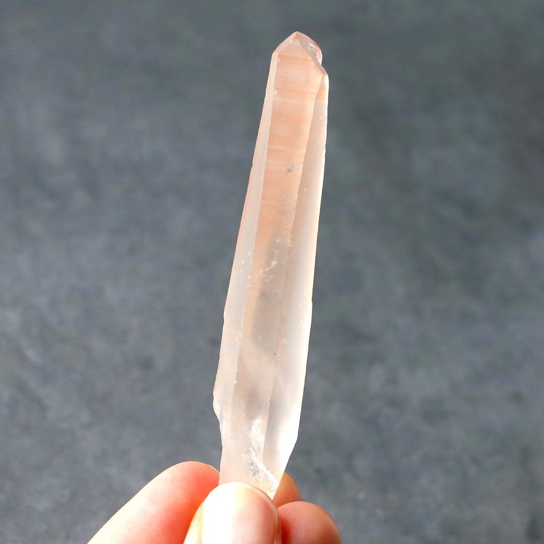 希少！タビー型 ピンクレムリアンシード クリスタル 水晶 鉱物 原石