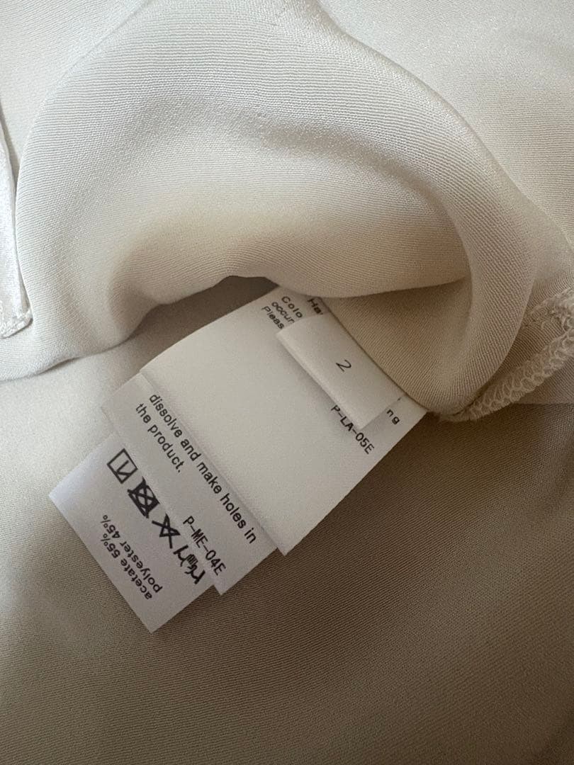 ENOF ace short sleeve shirt エクリュ　半袖　サイズ2