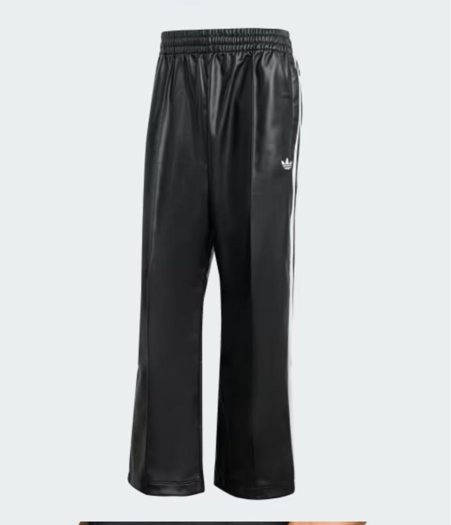 adidas × JEREMY SCOTT フェイクレザーワイドパンツS試着のみ