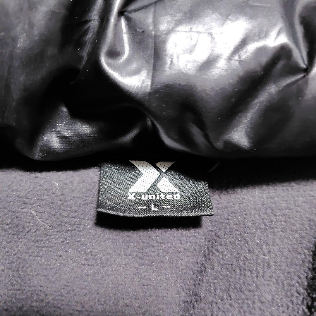 【極美品】X-united ベンチコート ロング ダウンコート 黒 メンズL