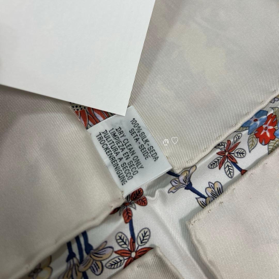 HERMESエルメス　カレ90　ブリッドドゥガラアンフルール　シルクスカーフ花柄