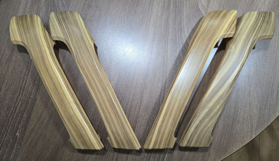 ランドクルーザープラド 150系 後期 純正木目調 パネル