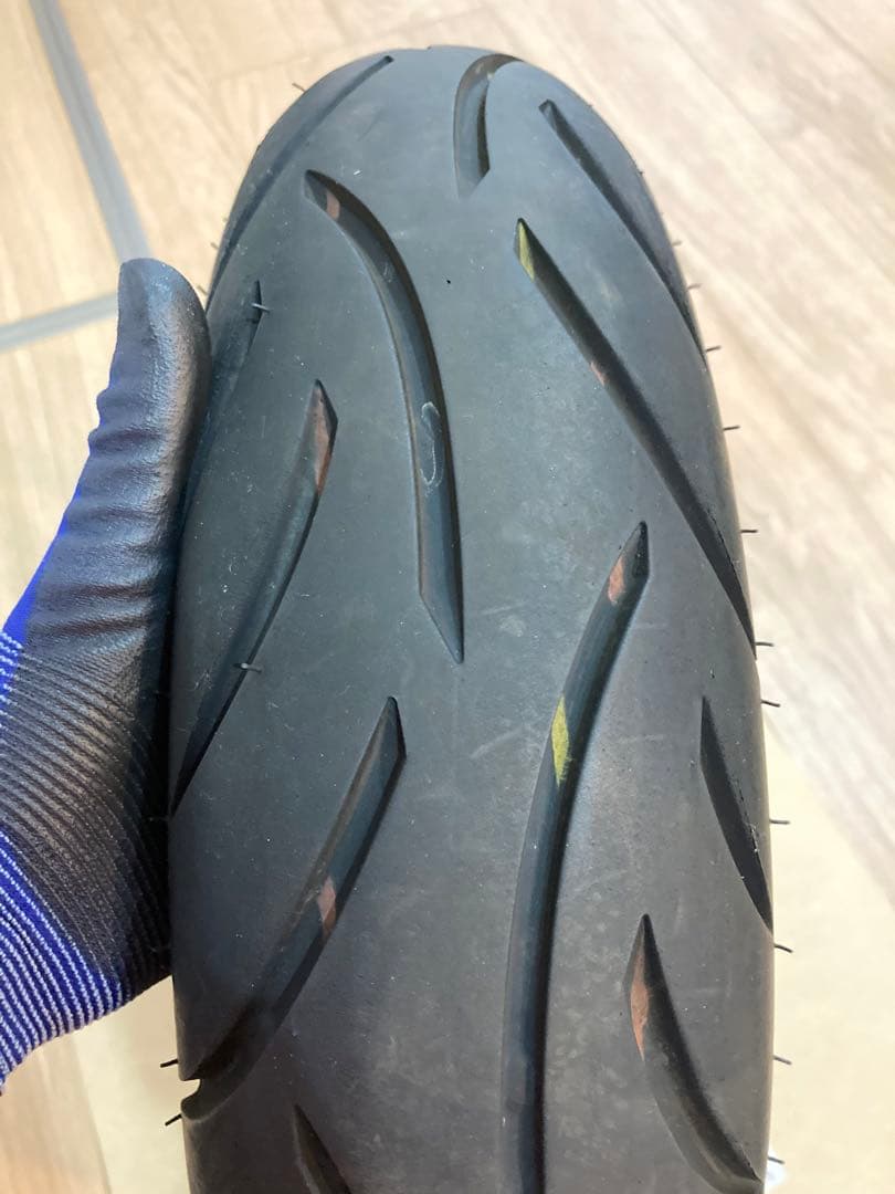 シグナス-X SR FI　SED8J-017　の　リアホイール　タイヤ付き