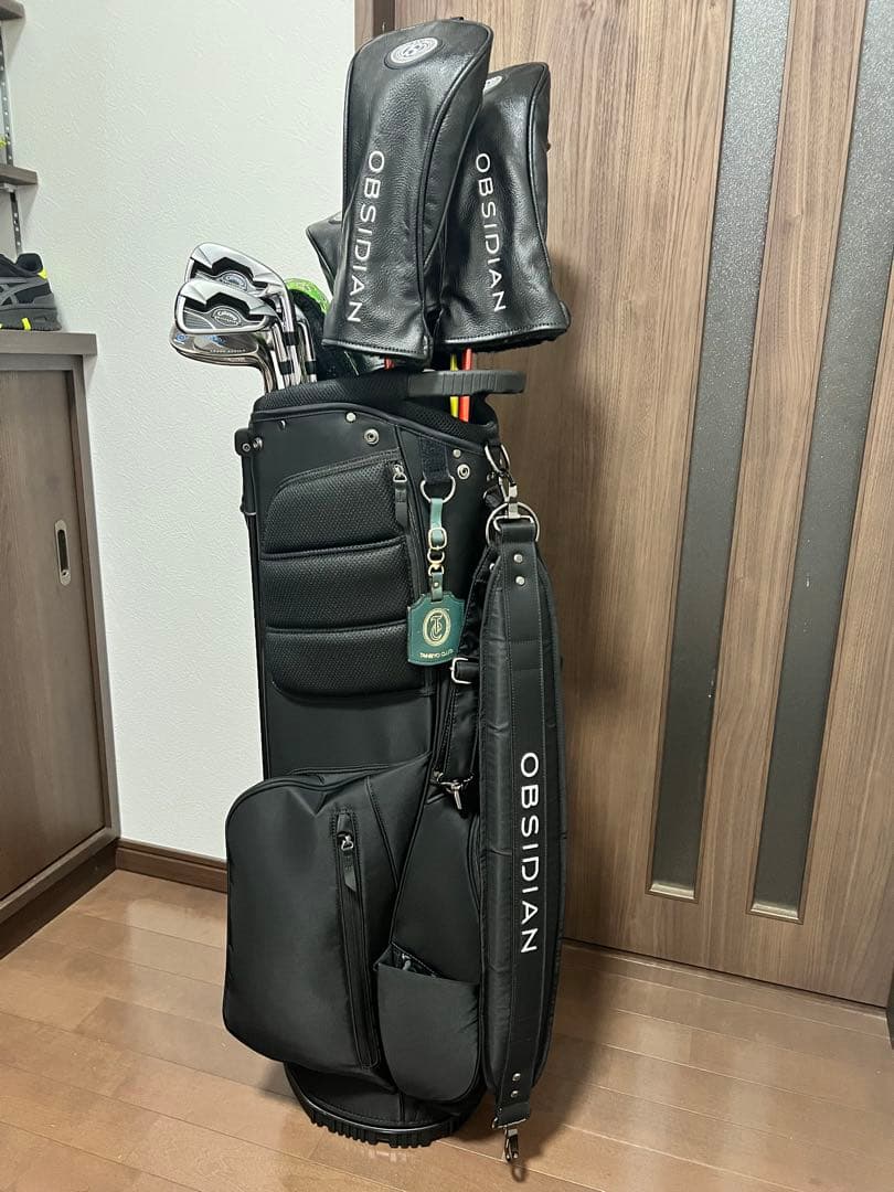 PEARLY GATES キャディバッグ P01989 ホワイト フルセット