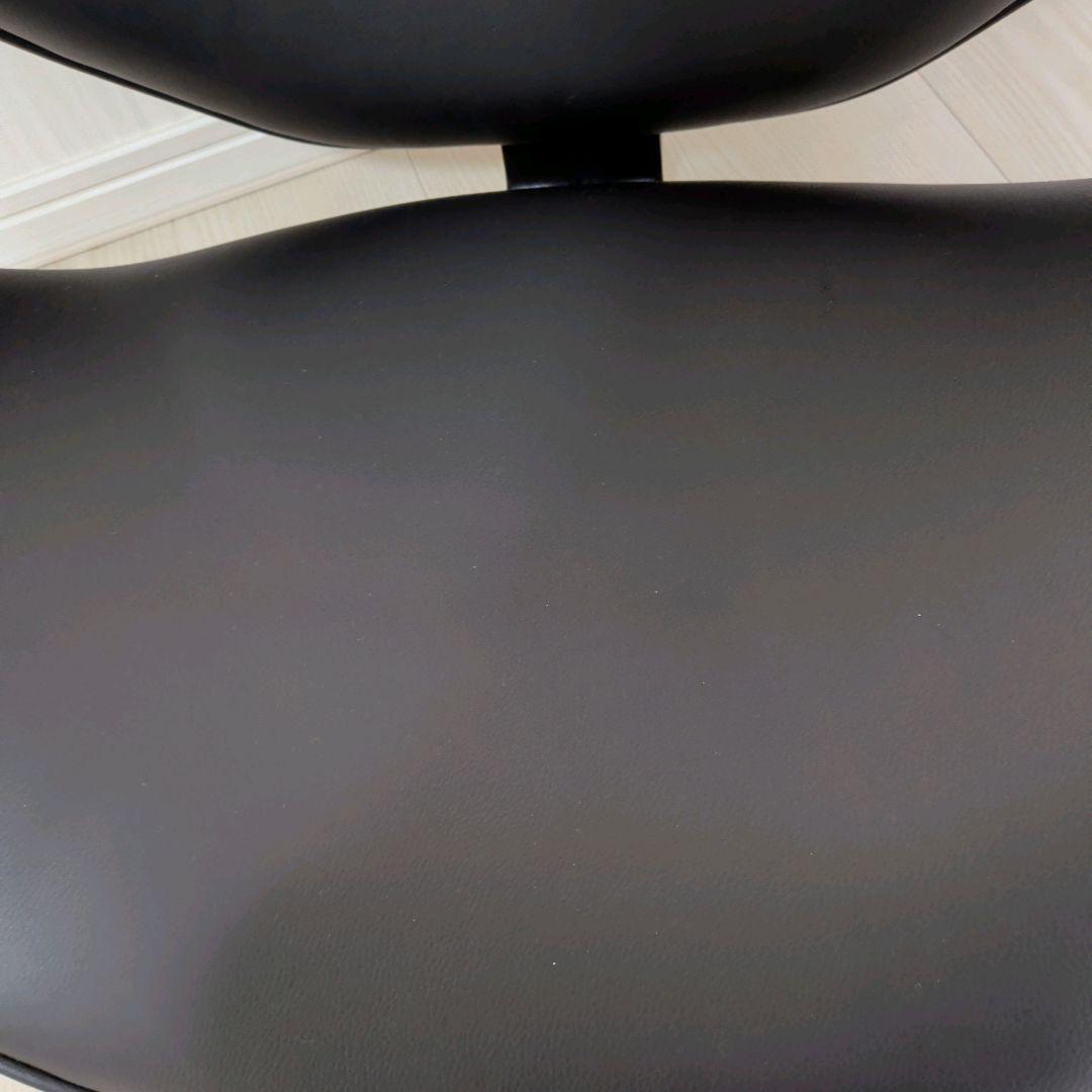 【美品】DORIS ドリス 座椅子 回転座椅子 ラウンジチェア 木目柄