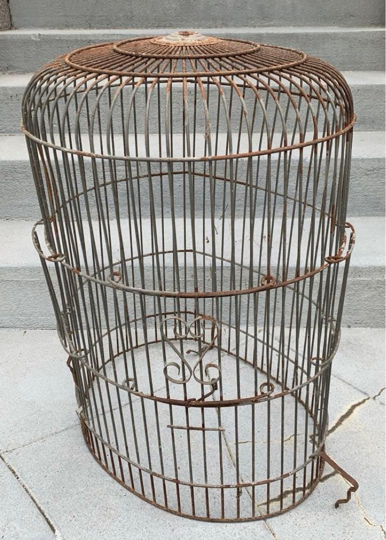 昭和レトロ•鳥かご•ガーデニング•インテリア•ヴィンテージ