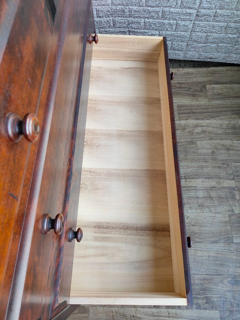 北海道民芸家具 整理箪笥 ハイチェスト 収納