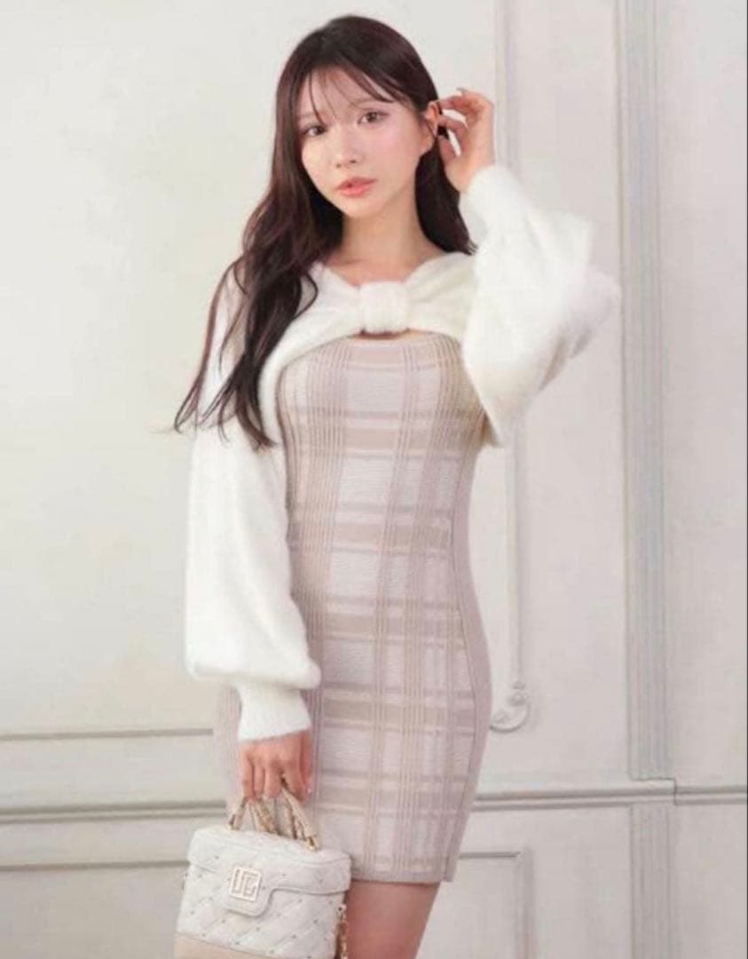 LIP SERVICE リボンフェザーアンサンブル