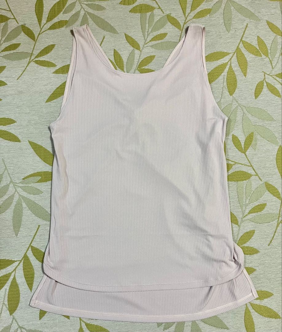 【SUKALA】ドローイングフラワーセパレートタンクトップ LL ピンク