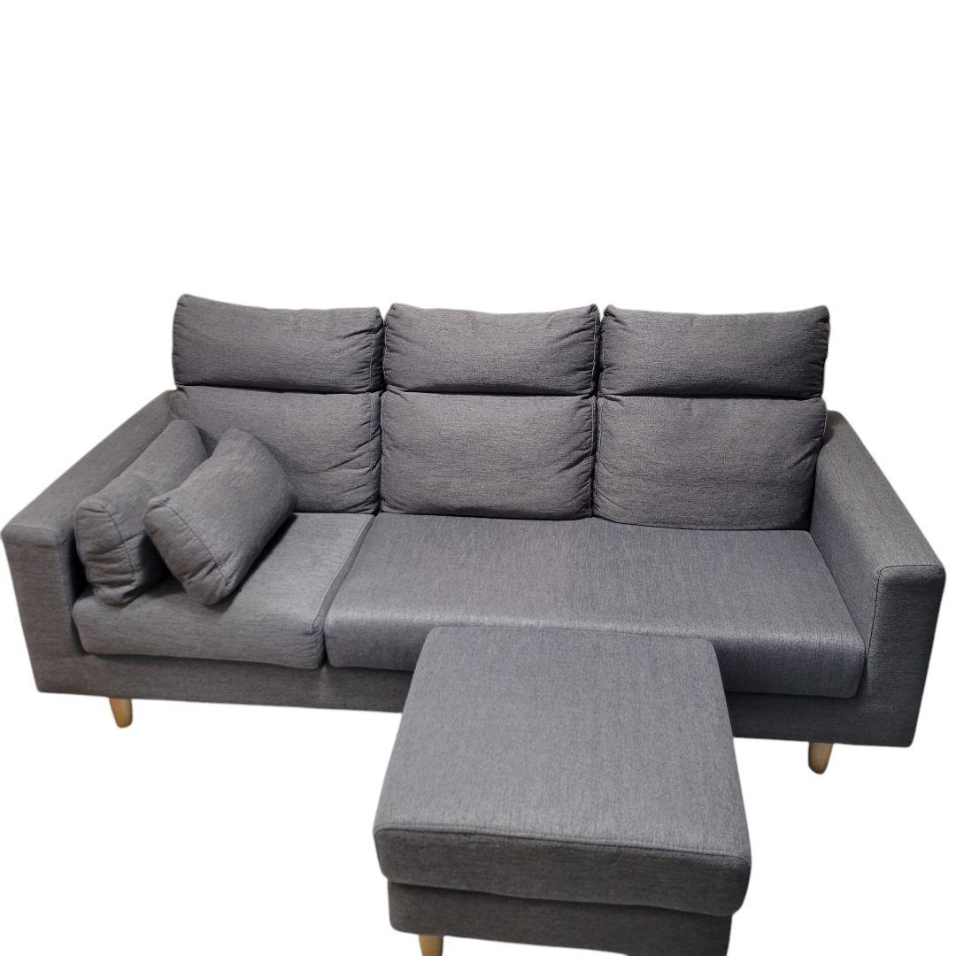 ■手渡し限定■　湯川家具　3人掛け　ソファ